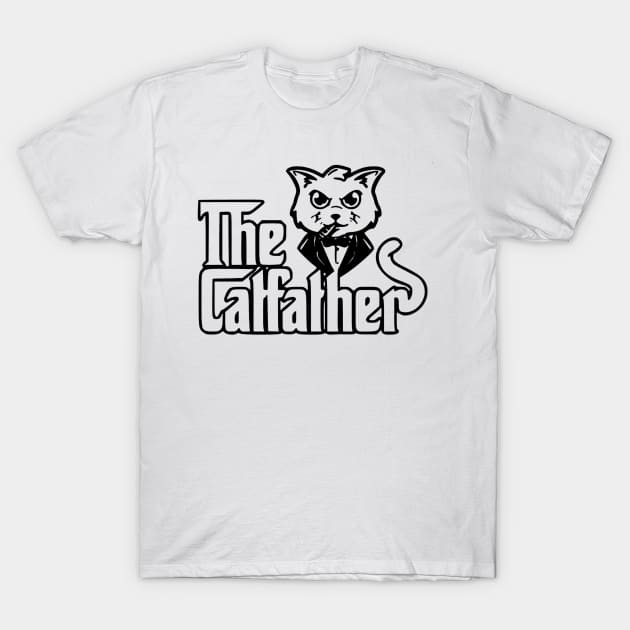 Cat Father T-Shirt by bosssirapob63